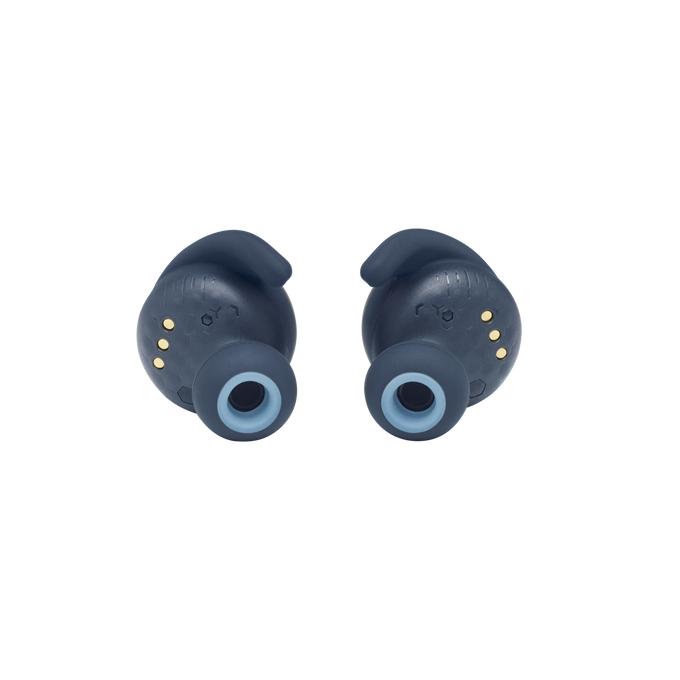 JBL Reflect Mini NC - Blue - Waterproof true wireless Noise Cancelling sport earbuds - Detailshot 2 image number null